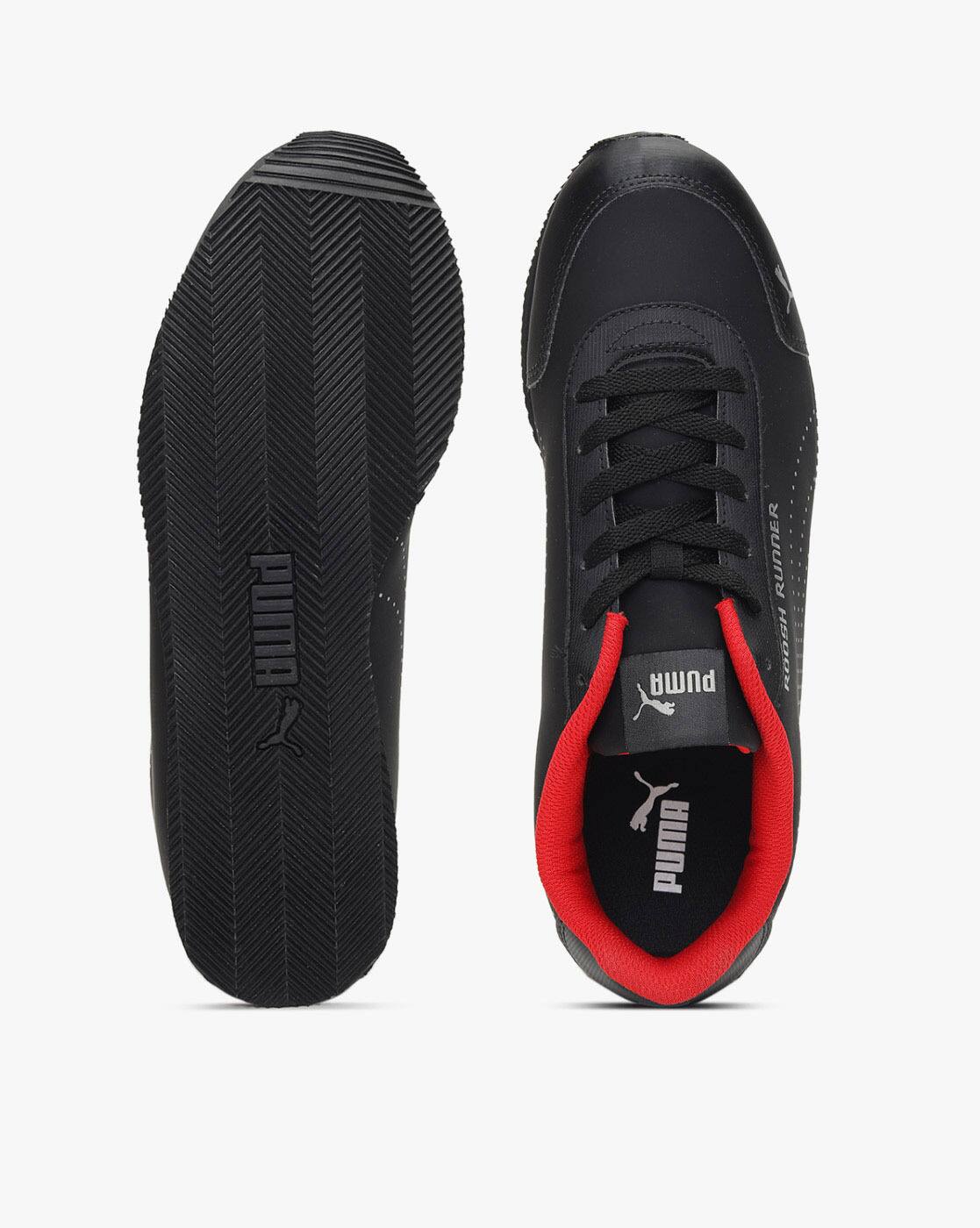 puma roosh runner white