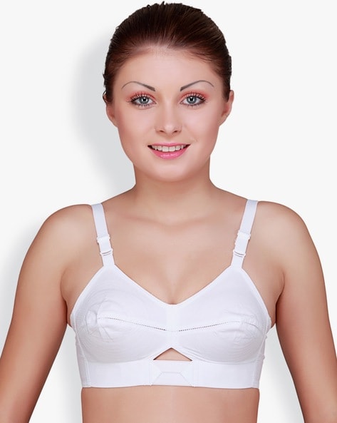 Princess-Hak White 30B Brassiere Bra at Rs 195/piece, Pure Cotton Bra in  Vellore