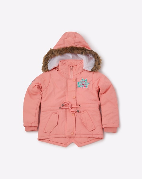 Buy Pink Jackets & Shrugs for Girls by POINT COVE Online