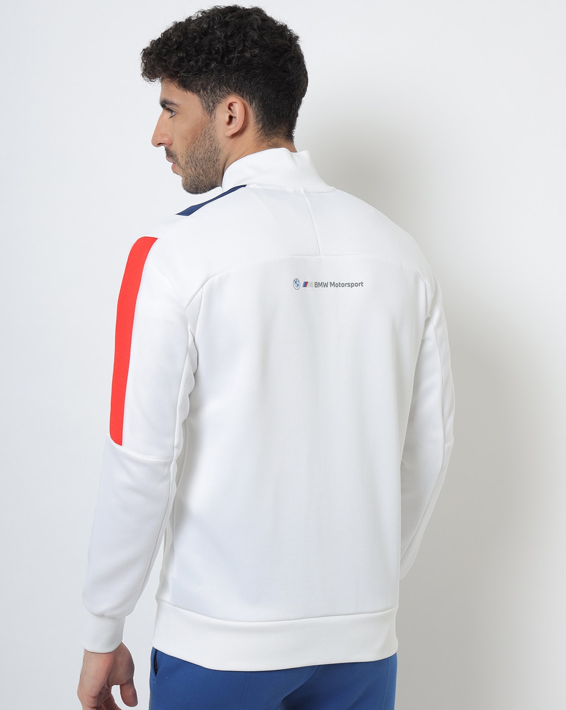 BMW M Motorsport Men's Hooded Sweat Jacket | PUMA