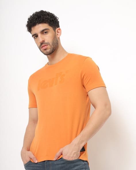 Buy Orange Tshirts for Men by LEVIS 