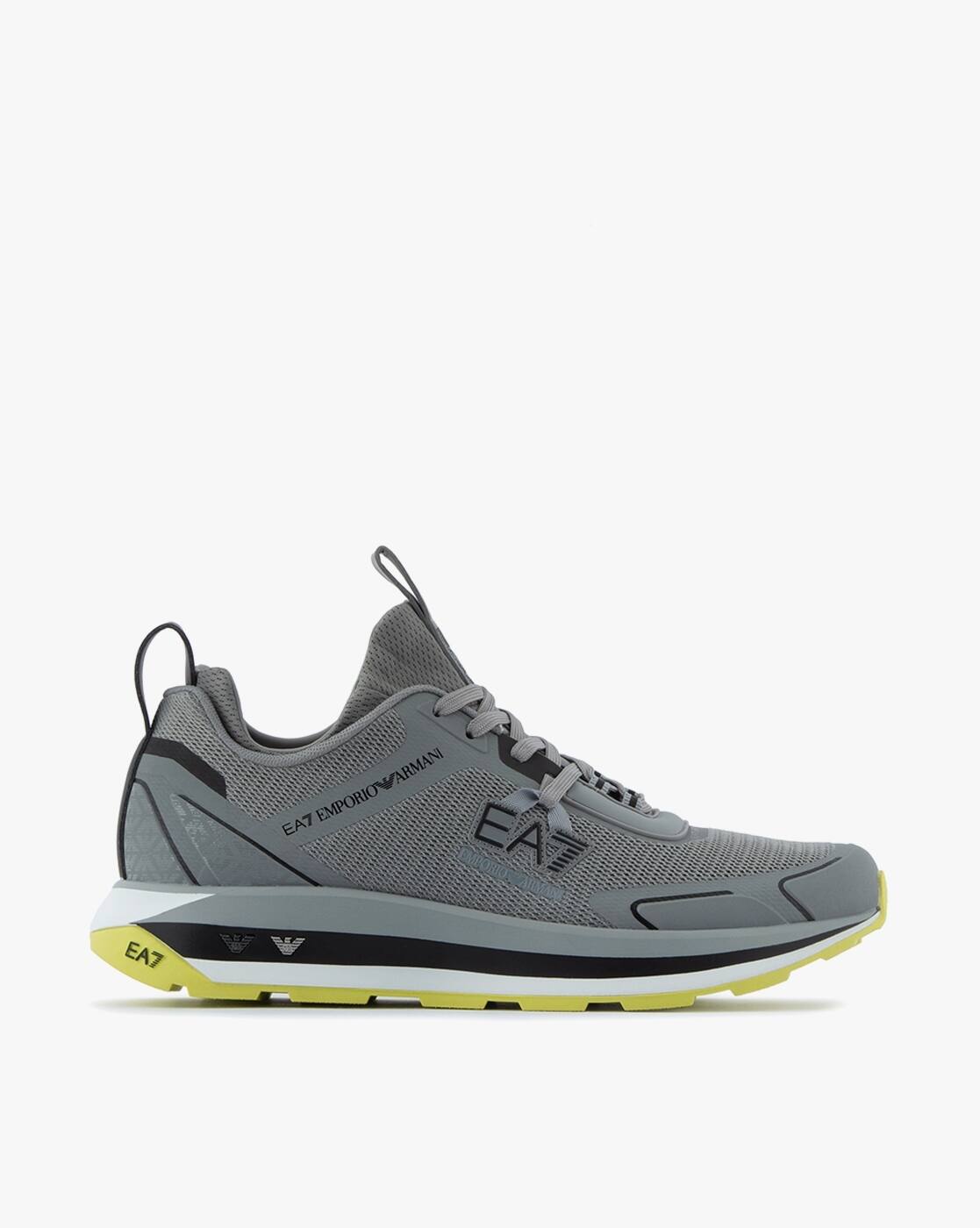 ea7 mesh run grey