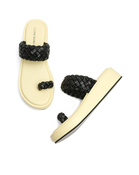 Lacoste leather flip flops sales