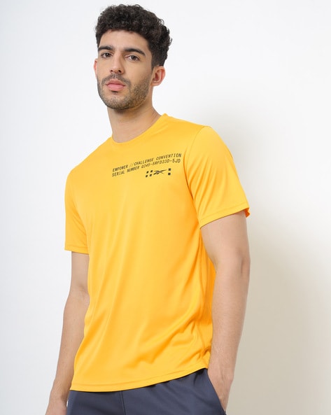 Reebok Logo Print Crew-Neck T-shirt