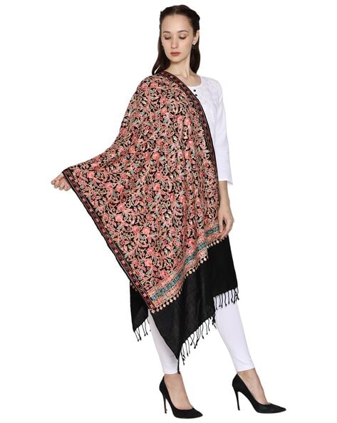 Kashmiri Embroidered Stole Price in India