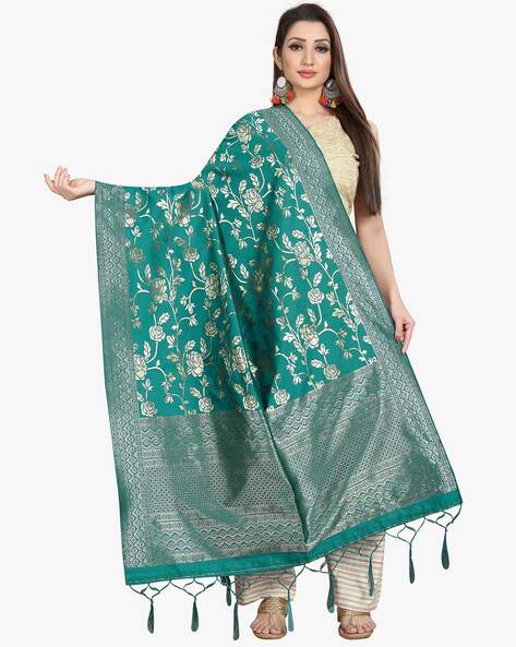 Banarasi Silk Woven Dupatta Price in India