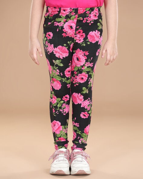 Shop GUESS Online All Over Floral Print Leggings