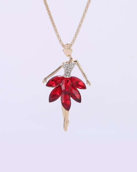 Buy JN HANDICRAFT Special/Exclusive/Edition Amazing red Flower Necklace Set  for Women/Girls Online In India At Discounted Prices