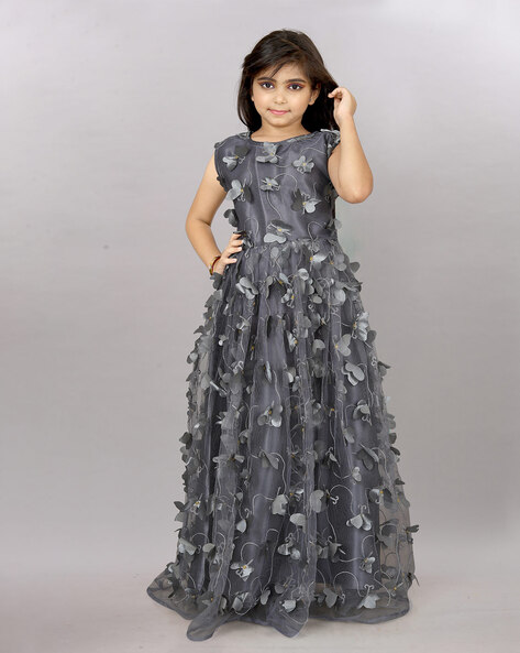 Buy Grey Dresses ☀ Frocks for Girls by ...