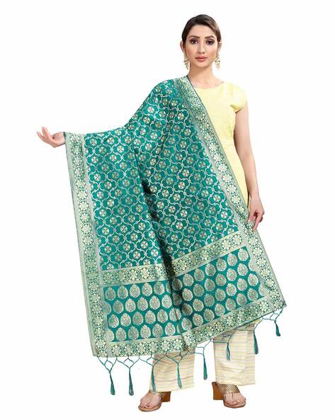 Banarasi Silk Woven Dupatta Price in India