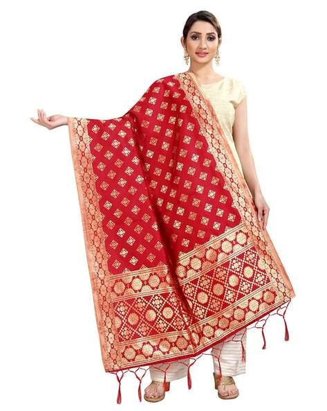 Banarasi Silk Woven Dupatta Price in India