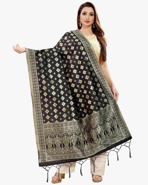 Banarasi Silk Woven Dupatta Price in India