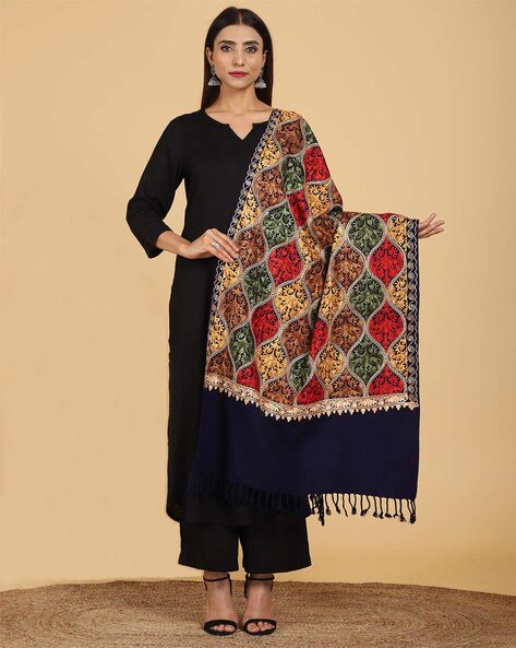 Kashmiri Embroidered Stole Price in India