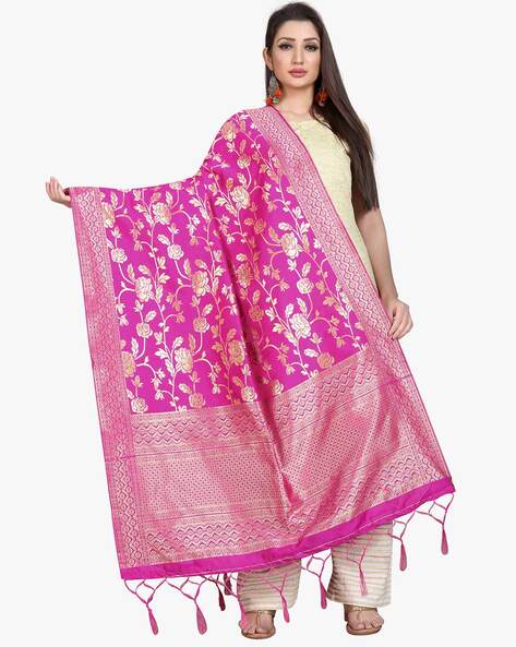 Banarasi Silk Woven Dupatta Price in India