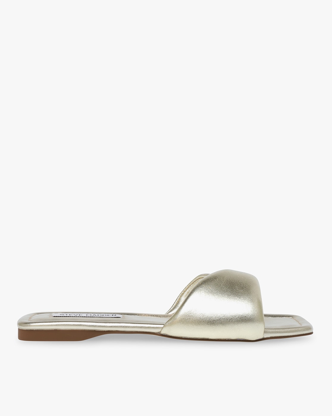 Steve Madden Neles embellished flat sandals in silver  ASOS