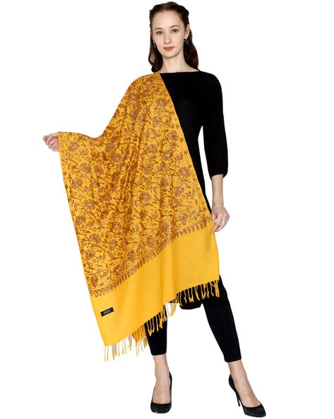 Kashmiri Embroidered Stole Price in India