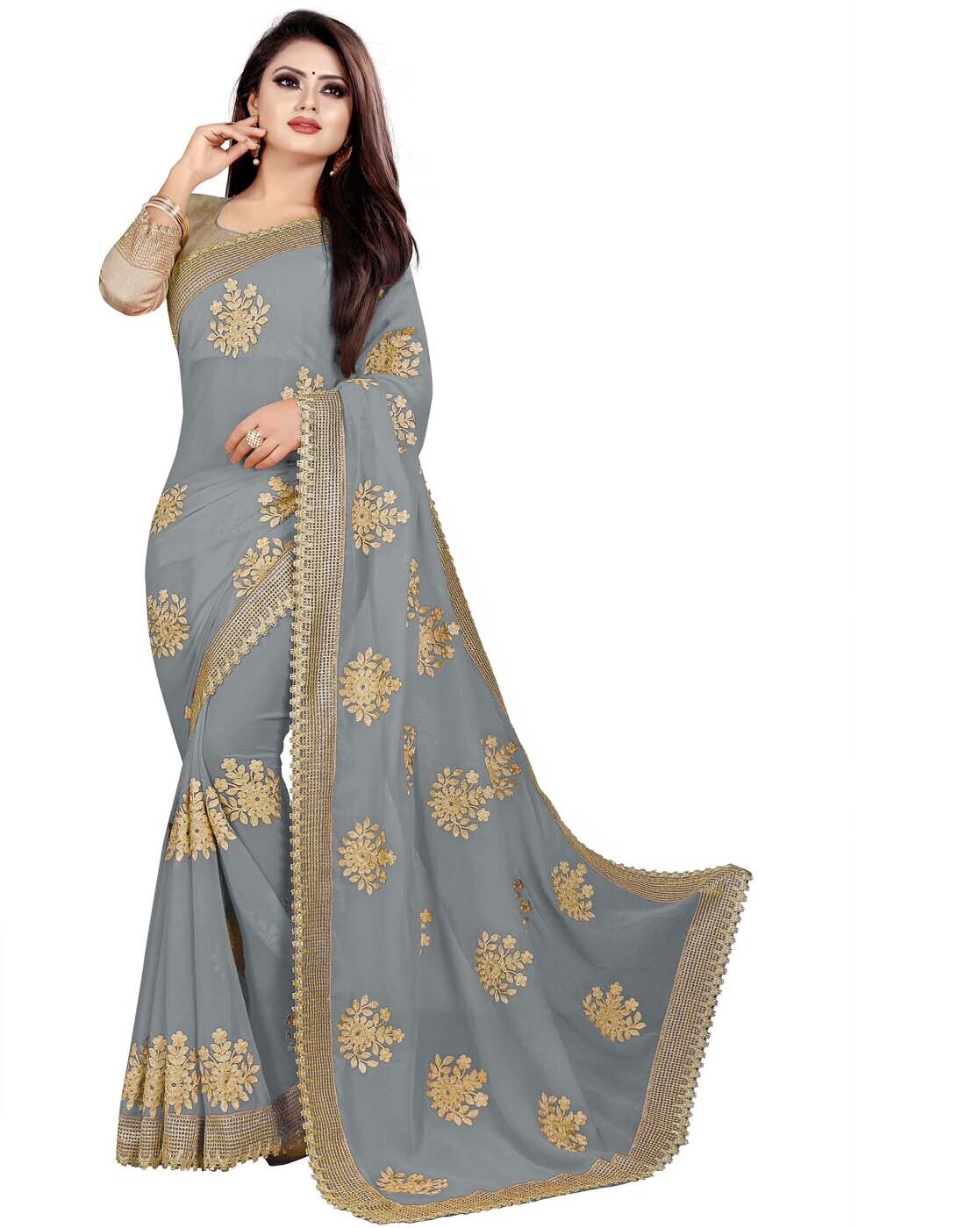 5 Sarees For Women शादी हो या कोई पार्टी इन साड़ी में लगेंगी बला की खूबसूरत  खरीदने के लिए यहां देखें कलेक्शन - 5 Sarees For Women: शादी हो या कोई  पार्टी,