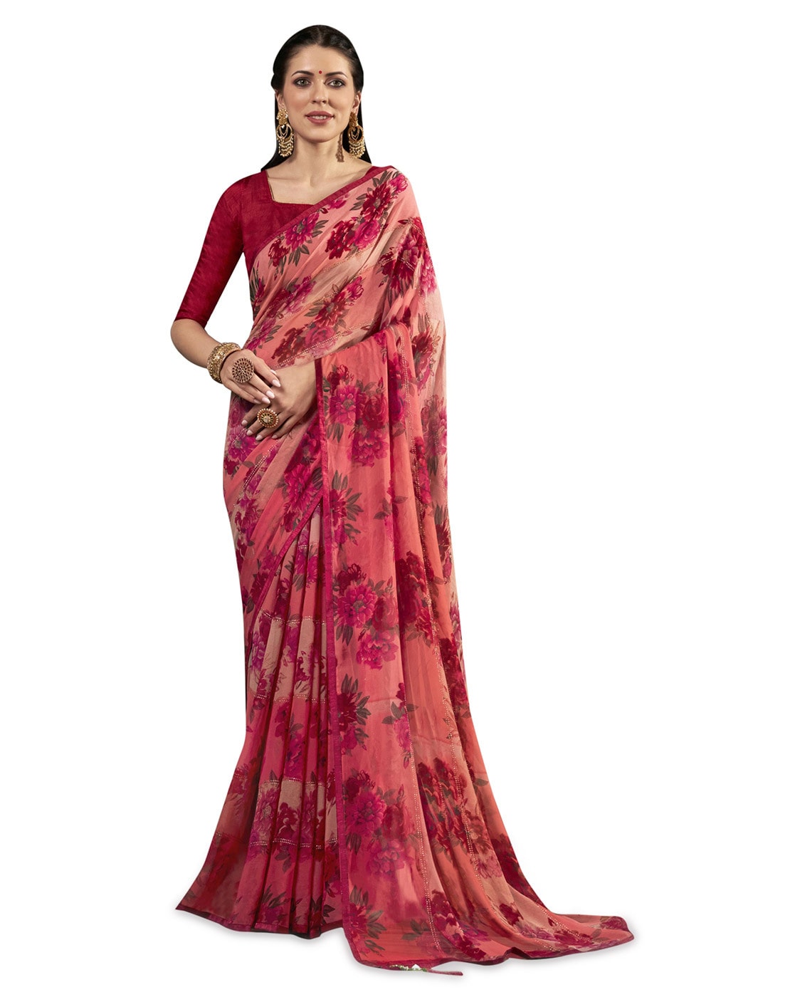 Buy Blue Sarees for Women by SATYA PAUL Online | Ajio.com