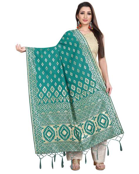 Banarasi Silk Woven Dupatta Price in India