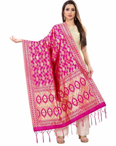 Banarasi Silk Woven Dupatta Price in India