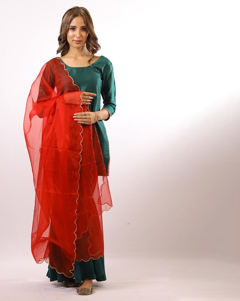 Solid Dupatta Price in India