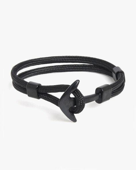 Leather Anchor Bracelet Nauta | GENTCREATE