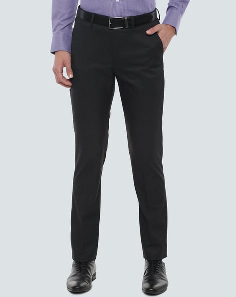 Buy Louis Philippe Black Trousers for Mens Online @ Tata CLiQ