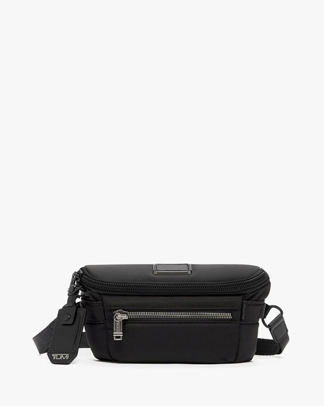 Buy TUMI Alpha Bravo Classified Waist Pack Black Color Men