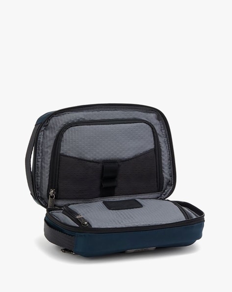 Mens Travel Toiletry Bag with Zipper Case Organizer Portable Travel Dopp Kit  PU | eBay