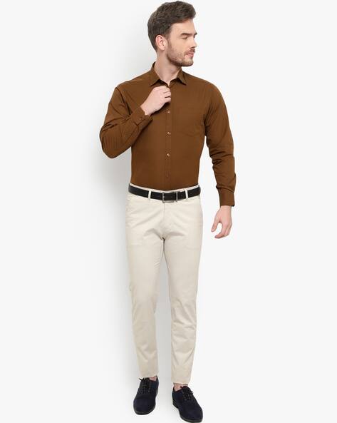 Buy Brown Shirts for Men by D KUMAR 
