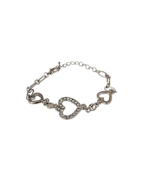 Buy SilverToned Bracelets  Bangles for Women by Oomph Online  Ajiocom