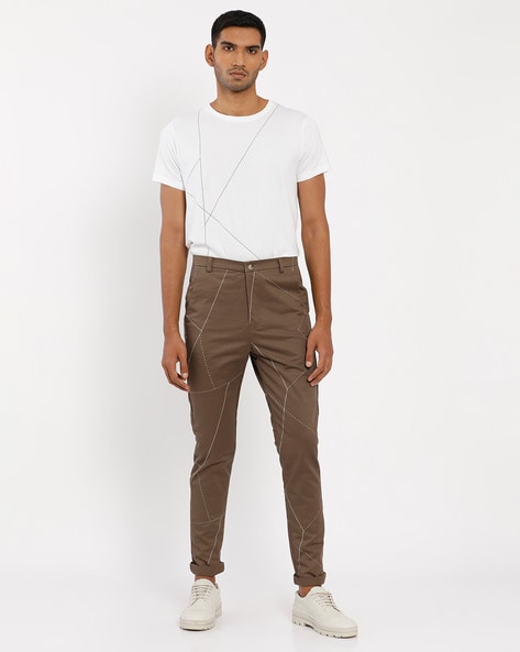 CARROT FIT LINEN TROUSERS  Available in more colours  Mens pants casual  Man trousers Zara