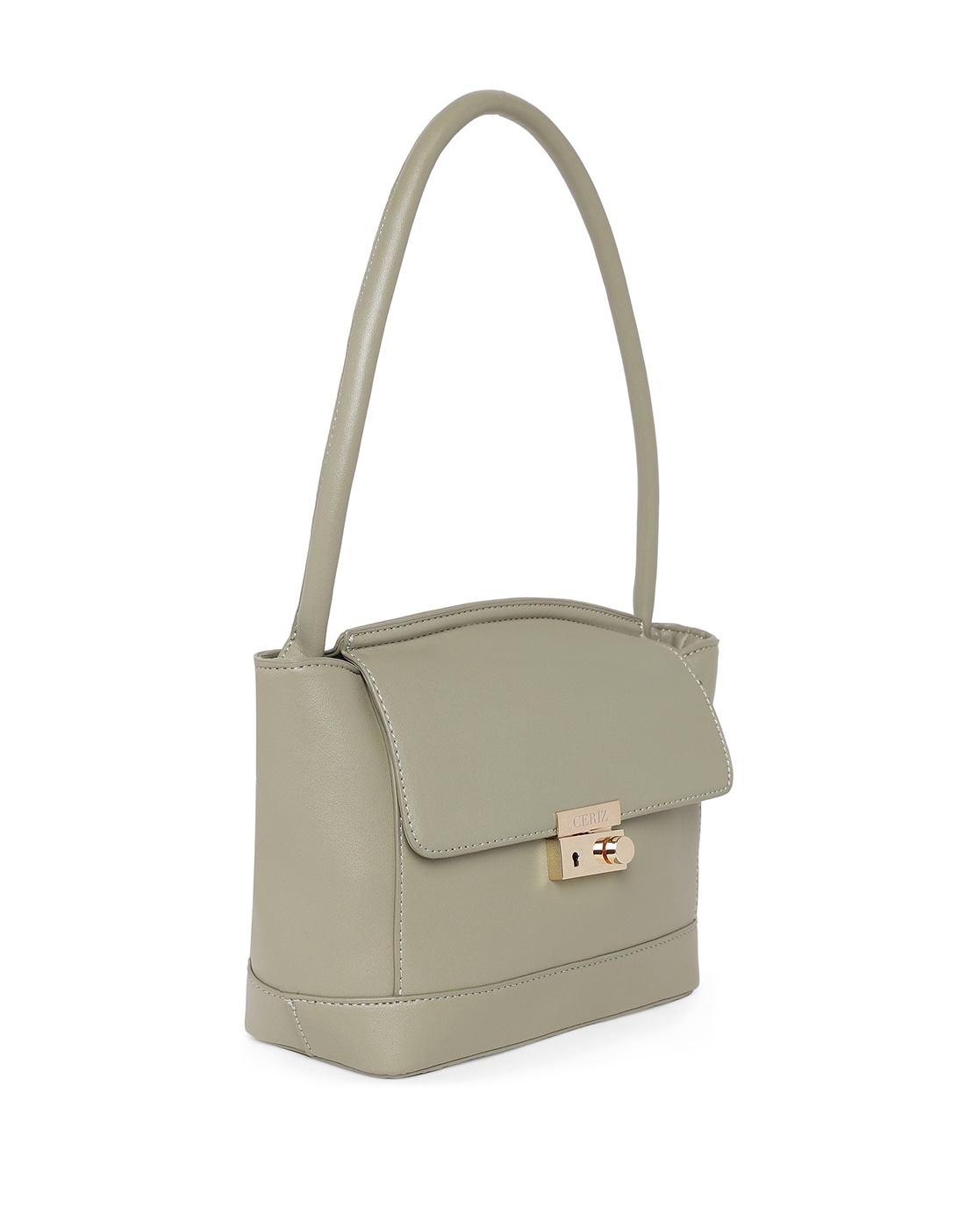 Buy CERIZ Snap Closure Pu-Non Leather Womens Casual Satchel Handbag |  Shoppers Stop