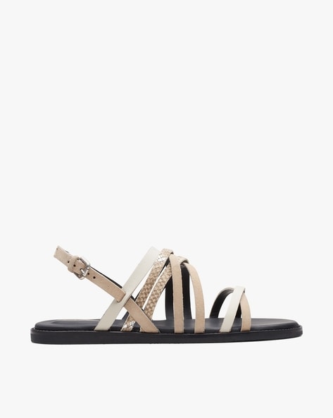 Lafayette 148 New York 8 Knot Rope Flat Sandal-taupe in Natural | Lyst