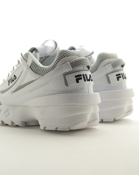 Fila Disruptor Ii Exp Womens Shoes Size 10, Color: White/Grey 