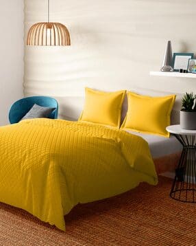 portico Checked 144 TC Cotton Double Bedcover-picture-53