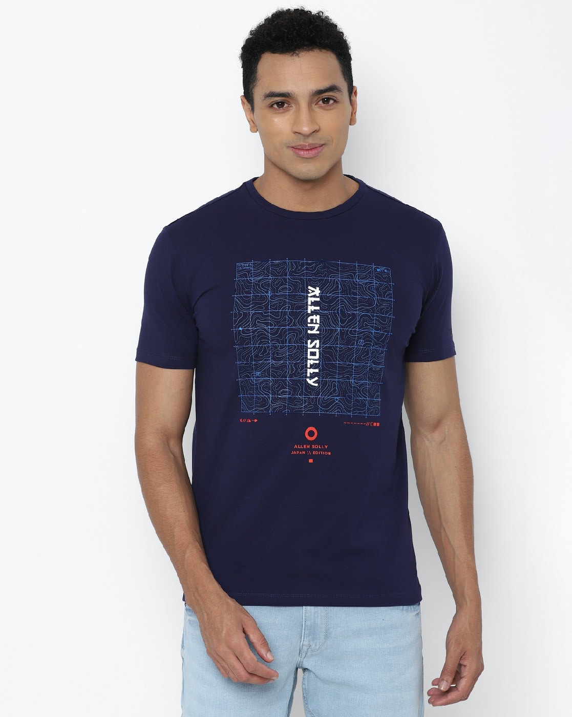Half Sleeve Mint Allen Solly Men T Shirt at Rs 599/piece in Bengaluru | ID:  22861596788