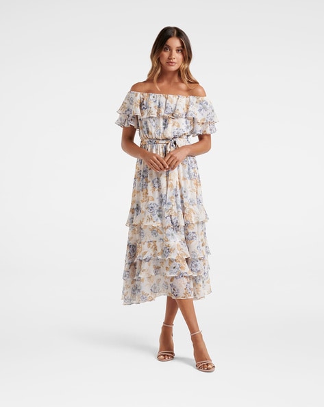 Forever new off shoulder sales dress