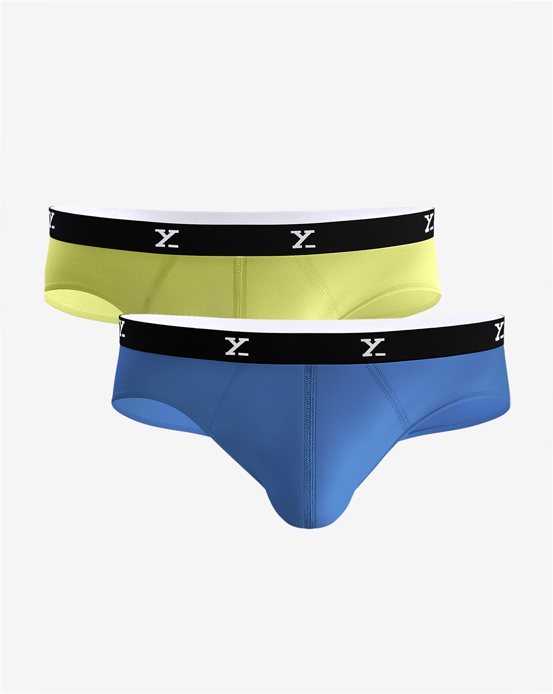 Pack of 2 Elastic Waistband Briefs