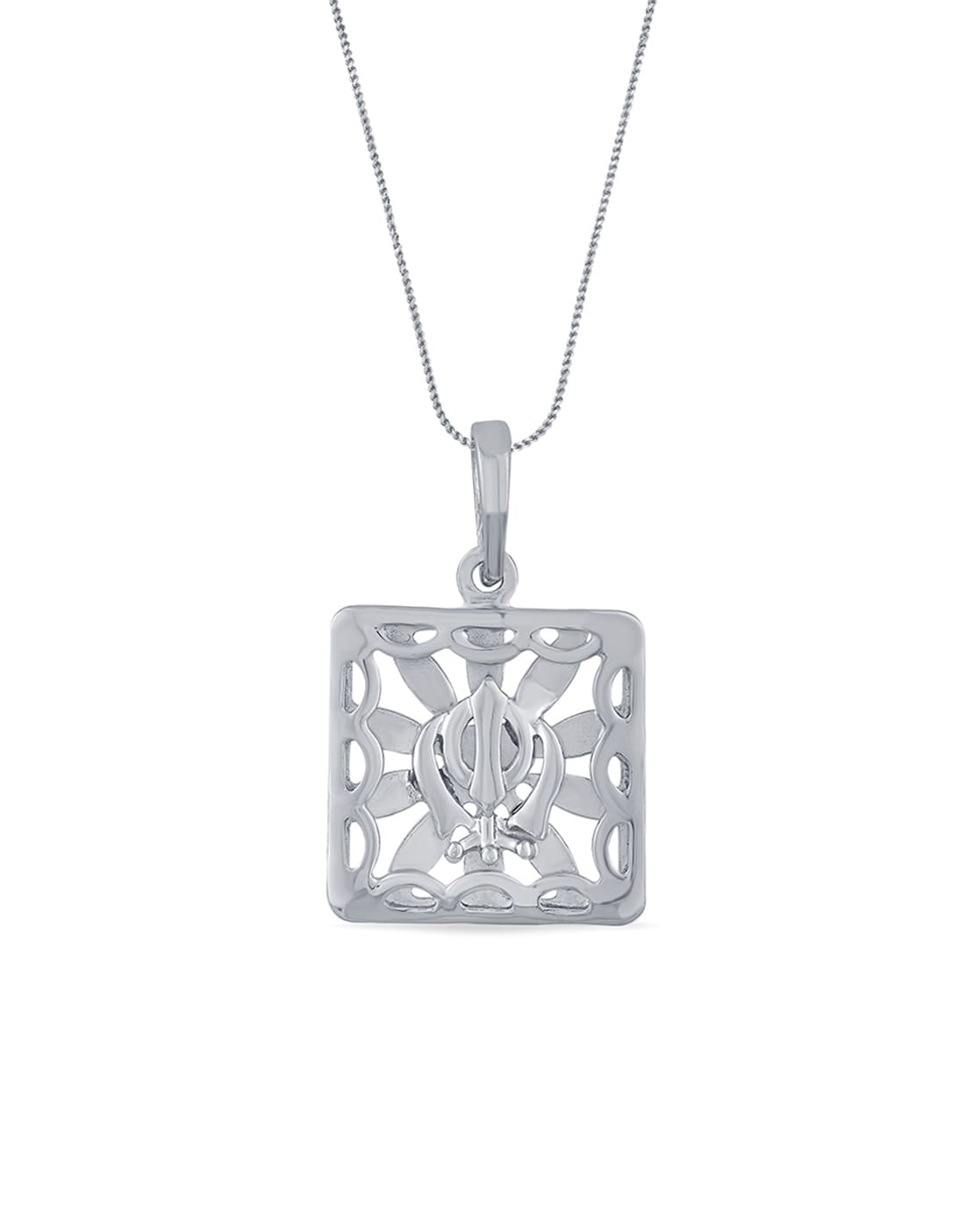 real silver pendants mens