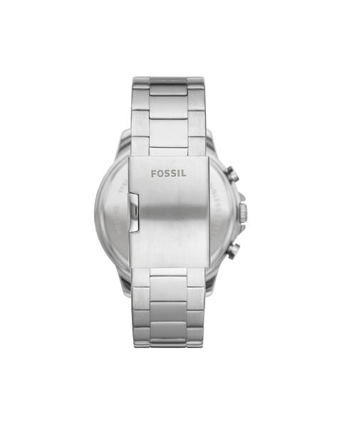 Silver-Toned Watches for Men by FOSSIL 