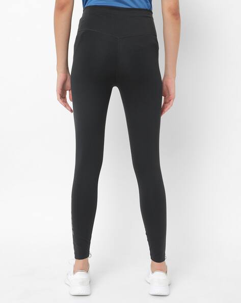 Buy Black Leggings for Women by NIKE 
