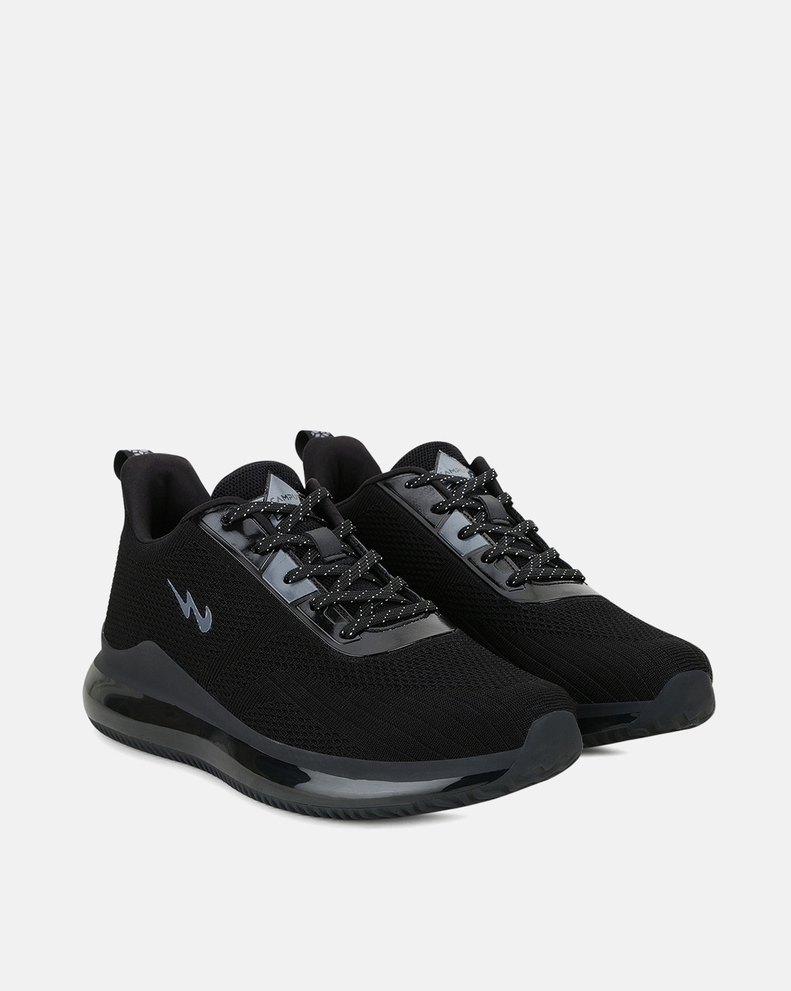 campus black running shoes