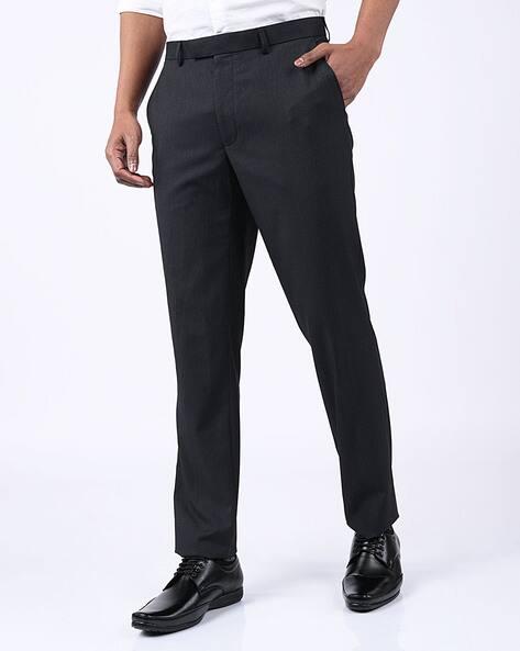 Buy Charcoal Grey Trousers \u0026 Pants for 