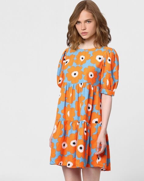 JDY BY ONLY Floral Print A-line Dress