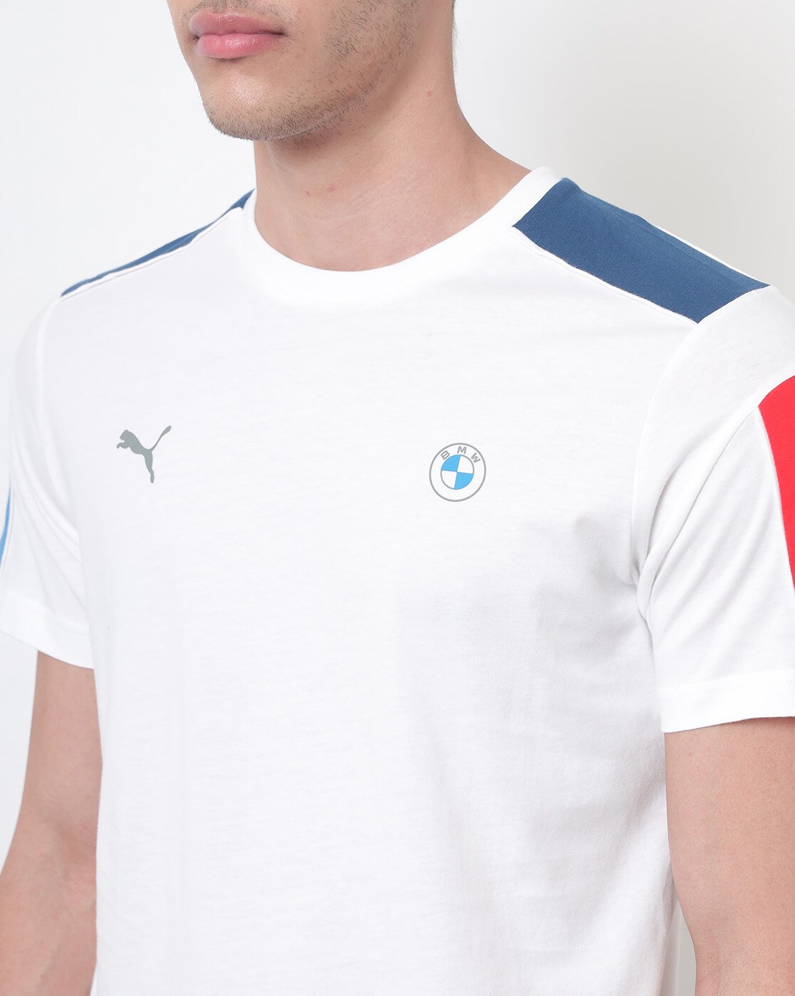 Buy White & Blue Tshirts for Men by Puma Online