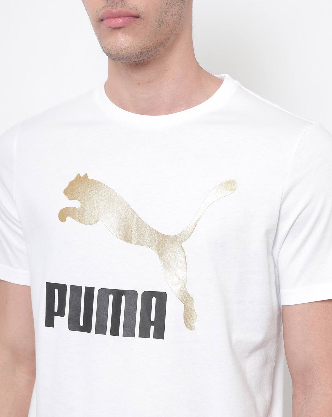Buy White Tshirts for Men by Puma 