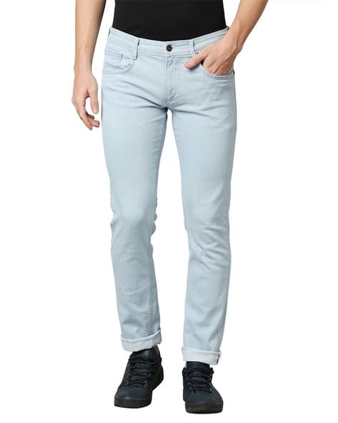 Men Mid-Rise Slim Fit Jeans
