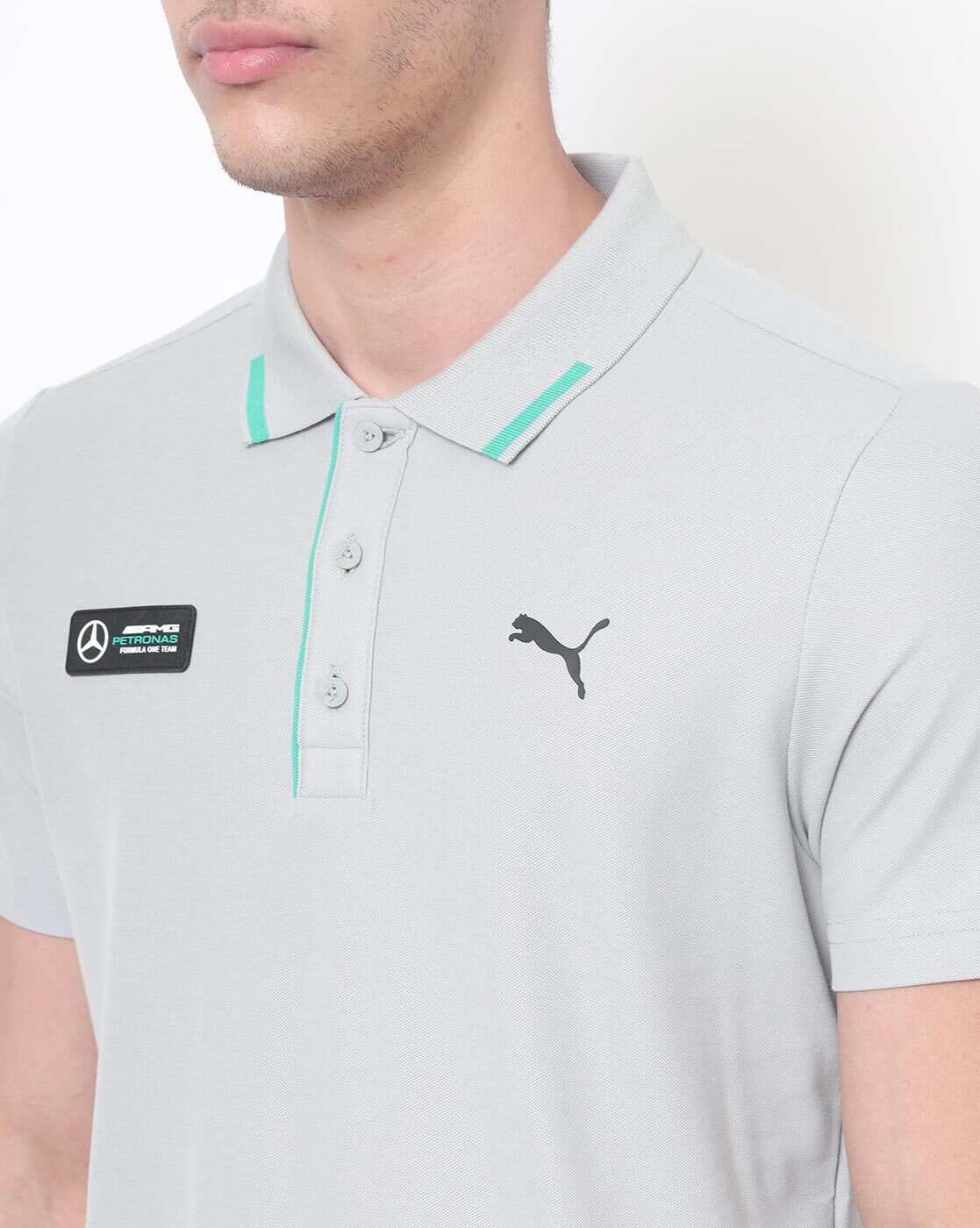 Mercedes Benz AMG Petronas F1 Men's Classic Polo Shirt -Black – CMC  Motorsports®