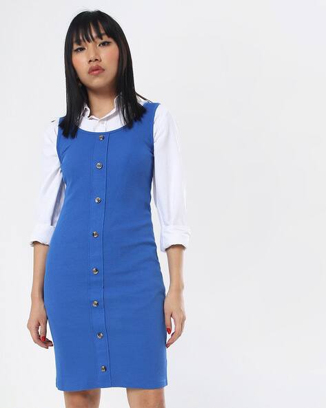 Buy Blue Dresses for Women by BEWAKOOF 